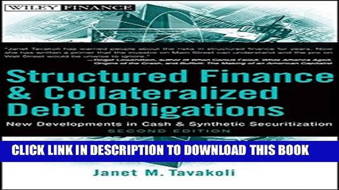 Collection Book Structured Finance and Collateralized Debt Obligations: New Developments in Cash