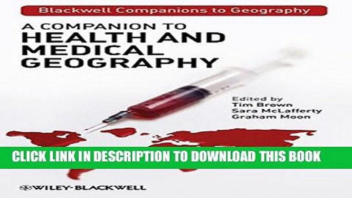 [PDF] A Companion to Health and Medical Geography Popular Colection