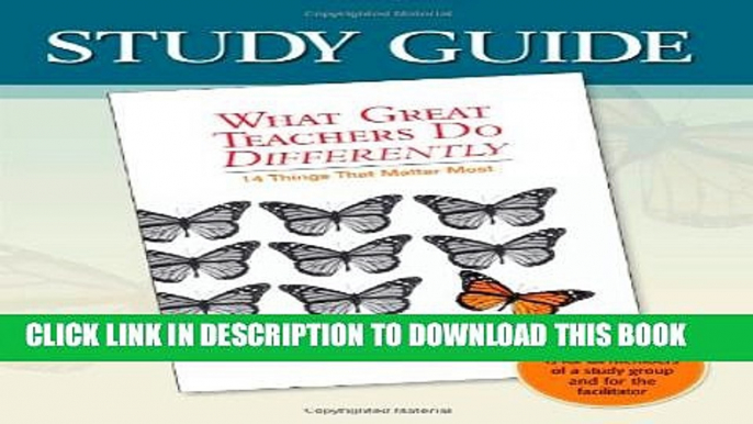 [PDF] Study Guide-What Great Teachers Do Differently: 14 Things That Matter Most Popular Online