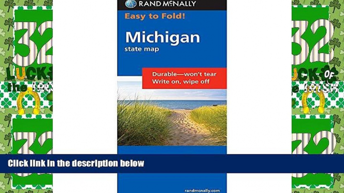 Big Deals  Rand McNally Easy to Fold: Michigan (Laminated) (Rand McNally Easyfinder)  Best Seller