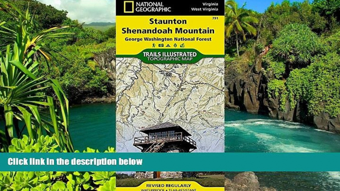 Big Deals  Staunton/Shenandoah Mountain, George Washington National Forest Hiking Map  Best Seller