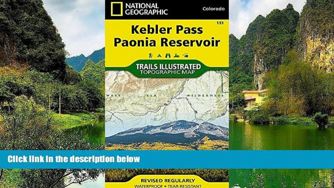 Big Deals  Kebler Pass, Paonia Reservoir (National Geographic Trails Illustrated Map)  Free Full