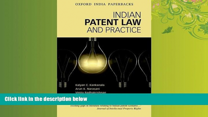 different   Indian Patent Law and Practice (Oxford India Paperbacks)