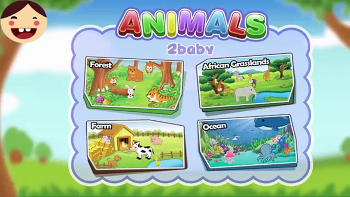 Kids Learning Farm,Wild animals name and sound