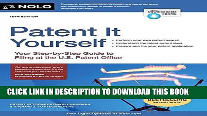 Collection Book Patent It Yourself: Your Step-By-Step Guide to Filing at the U.S. Patent Office