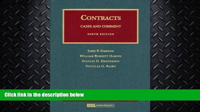 read here  Contracts: Cases And Comment (University Casebooks) (University Casebook Series)