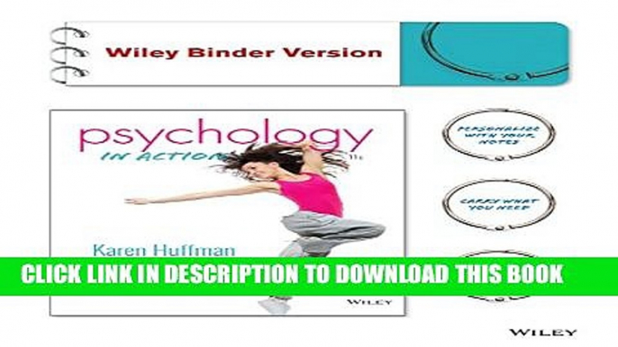 [Read PDF] Psychology in Action, 11th Edition Download Free