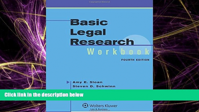 different   Basic Legal Research Workbook, 4th Edition (Aspen Coursebook Series)