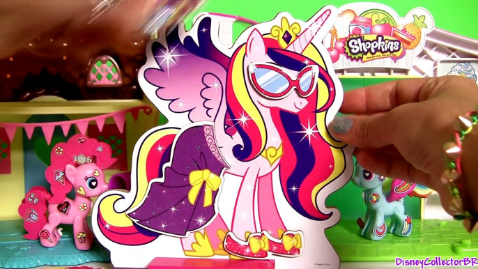 My Little Pony Magnetic Wooden Dress-up Princess Cadance Mix-and-Match Muñecas magnéticas de madera