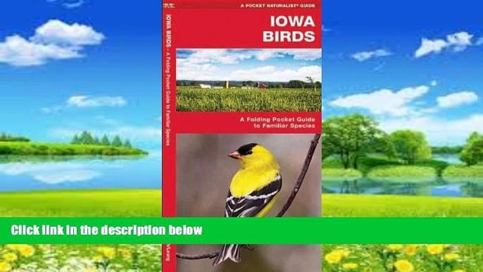 Big Deals  Iowa Birds: A Folding Pocket Guide to Familiar Species (Pocket Naturalist Guide