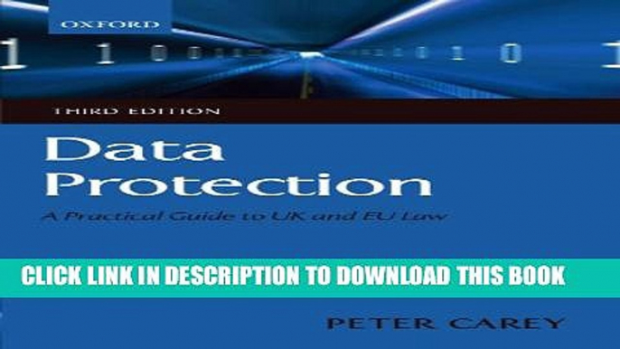 [PDF] Data Protection: A Practical Guide to UK and EU Law Full Online