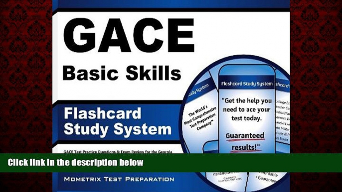 READ book  GACE Basic Skills Flashcard Study System: GACE Test Practice Questions   Exam Review