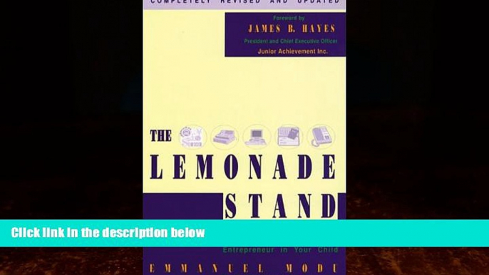 Books to Read  The Lemonade Stand: A Guide to Encouraging the Entrepreneur in Your Child  Best