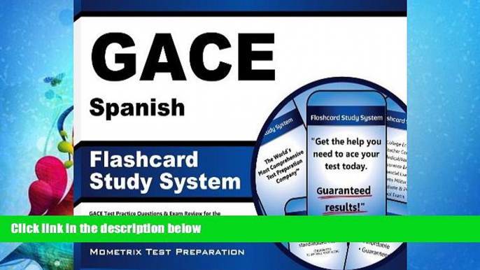 FREE DOWNLOAD  GACE Spanish Flashcard Study System: GACE Test Practice Questions   Exam Review