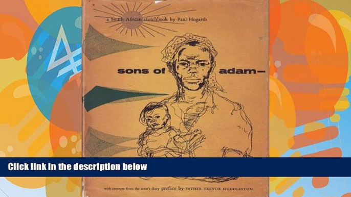 Big Deals  Sons of Adam : A Sketchbook of Southern Africa  Best Seller Books Best Seller