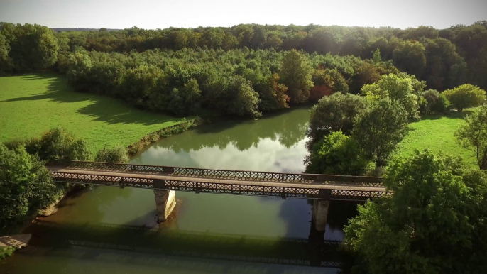 Au fil de la Saône - La Vallée de la Saône par drone