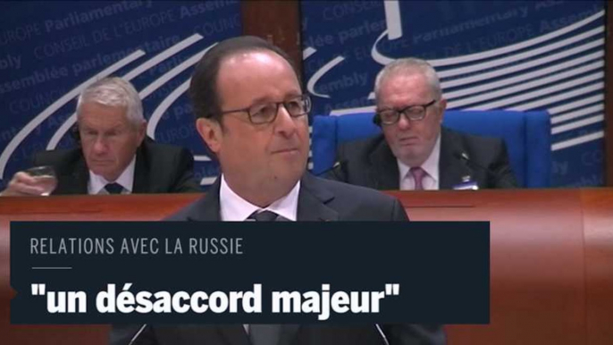 Hollande : "Le dialogue doit être ferme et franc" avec la Russie