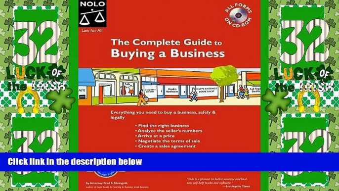 Big Deals  The Complete Guide to Buying a Business (Book with CD-Rom)  Full Read Most Wanted