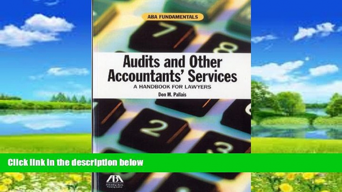 Big Deals  Audits and Other Accountants  Services (Aba Fundamentals)  Full Ebooks Best Seller