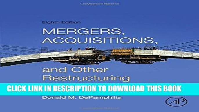 [PDF] Mergers, Acquisitions, and Other Restructuring Activities, Eighth Edition Popular Colection