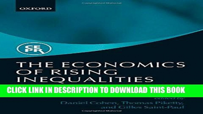 Collection Book The Economics of Rising Inequalities