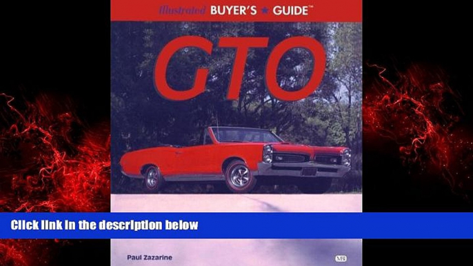 READ book  Illustrated G T O Buyer s Guide (Illustrated Buyer s Guide)  FREE BOOOK ONLINE