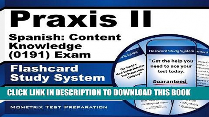 [PDF] Praxis II Spanish: Content Knowledge (0191) Exam Flashcard Study System: Praxis II Test