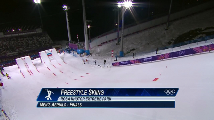 Freestyle Skiing Aerials - Men's Final - Anton Kushnir Wins Gold _ Sochi 2014 Winter Olympics-8Zbk6ldy8Z0