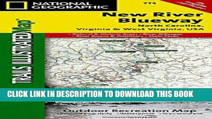 New Book New River Blueway (National Geographic Trails Illustrated Map)