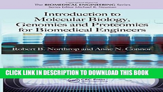 [PDF] Introduction to Molecular Biology, Genomics and Proteomics for Biomedical Engineers