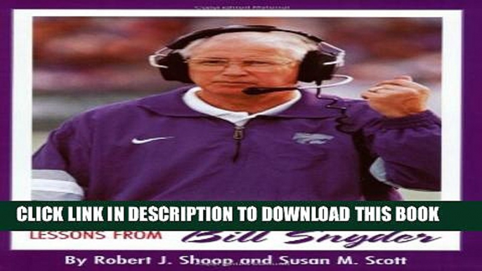 [PDF] Leadership: Lessons from Bill Snyder Full Colection