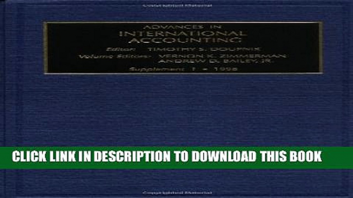 [Read PDF] The Evolution of International Accounting Standards in Transitional and Developing
