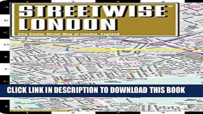 New Book Streetwise London Map - Laminated City Center Street Map of London, England