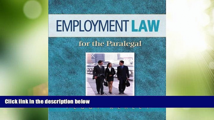 Big Deals  Employment Law for the Paralegal  Best Seller Books Most Wanted