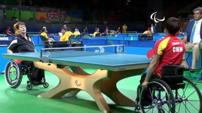 Day 3 evening | Table Tennis highlights | Rio 2016 Paralympic Games