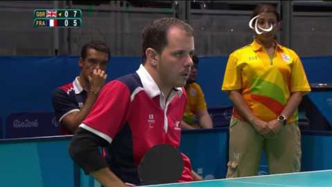 Table Tennis | Men's Singles - Class 1 Quarterfinals 1 | Rio 2016 Paralympic Games