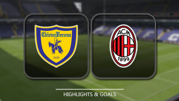 Chievo Verona vs AC Milan 1-3 All Goals & Highlights [16.10.2016]  Serie A
