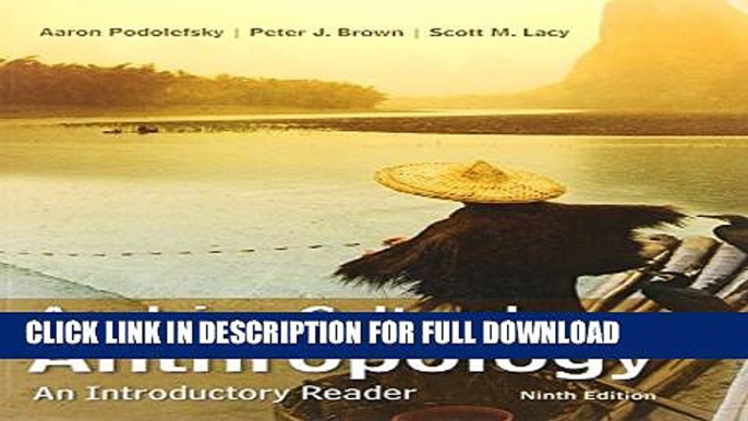 [DOWNLOAD PDF] Applying Cultural Anthropology: An Introductory Reader READ BOOK ONLINE