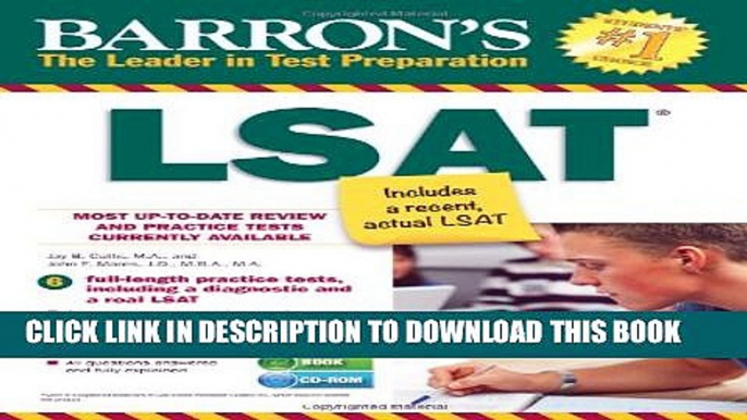 [PDF] Barron s LSAT with CD-ROM (Barron s LSAT (W/CD)) Full Colection