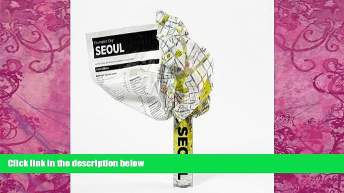 Big Deals  Seoul Crumpled City Map  Full Ebooks Best Seller