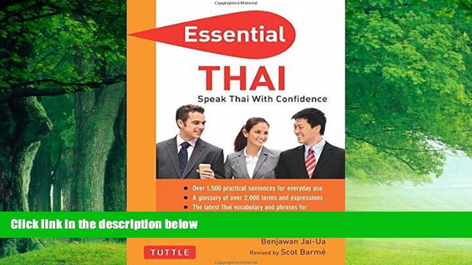 Big Deals  Essential Thai: Speak Thai With Confidence! (Thai Phrasebook   Dictionary) (Essential