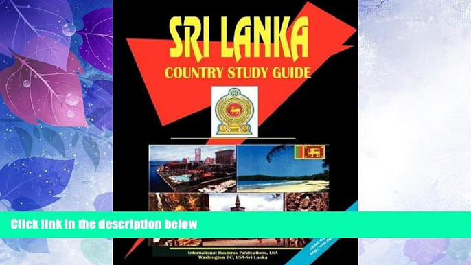 Big Deals  Sri Lanka Country Study Guide (World Country Study Guide Library)  Best Seller Books