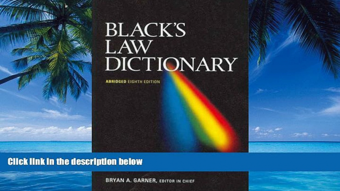 Big Deals  Black s Law Dictionary: Abridged Version  Best Seller Books Most Wanted