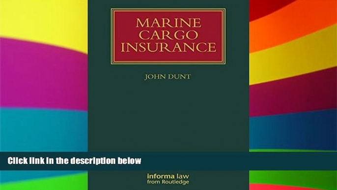 Full [PDF]  Marine Cargo Insurance (Lloyd s Shipping Law Library)  Premium PDF Full Ebook