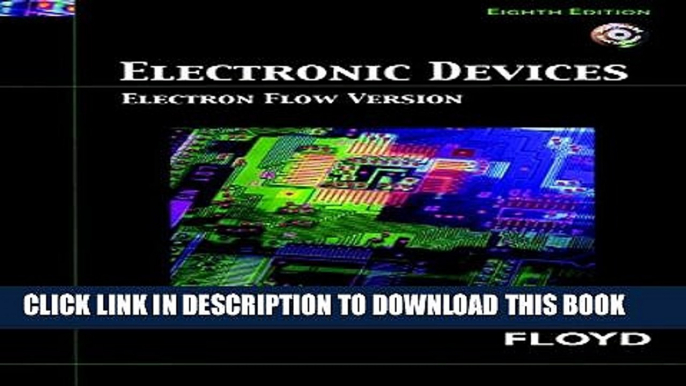 [PDF] Electronic Devices (Electron Flow Version) (8th Edition) Full Colection