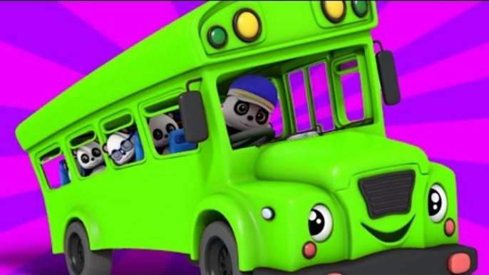 Bao Panda | the wheels on the bus | nursery rhymes | childrens rhymes | kids songs