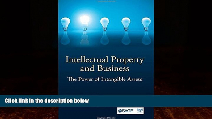 FAVORITE BOOK  Intellectual Property and Business: The Power of Intangible Assets