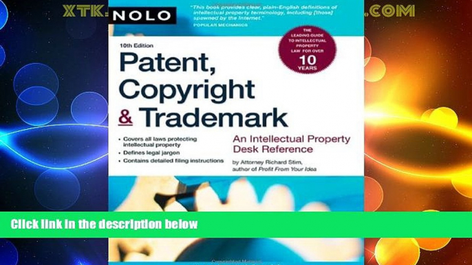 different   Patent, Copyright   Trademark: An Intellectual Property Desk Reference