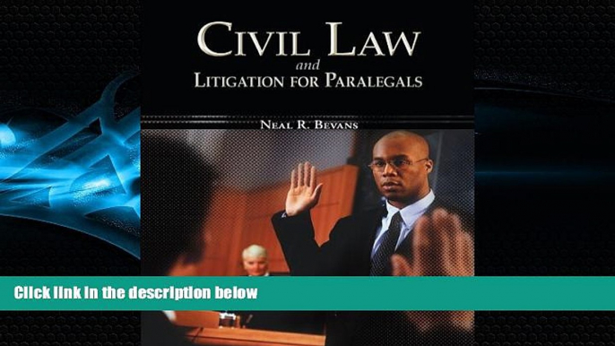 FAVORITE BOOK  Civil Law   Litigation for Paralegals (McGraw-Hill Business Careers Paralegal