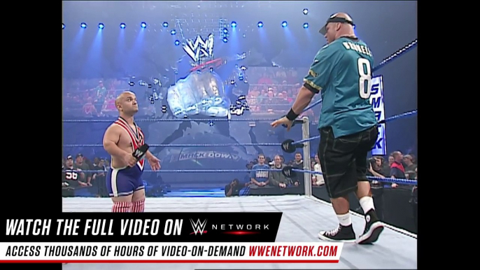 Mini Kurt Angle turns the tables on Kurt Angle: SmackDown, Oct. 16, 2003